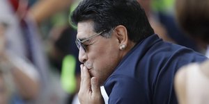 Ο Ντιέγκο Μαραντόνα (Φωτογραφία: AP/ Sergei Grits)