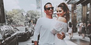 Η Μαρία Μενούνος και ο σύντροφός της/ Φωτογραφία: Instagram