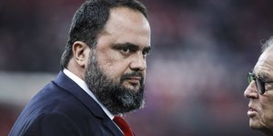 Ο Βαγγέλης Μαρινάκης (Φωτογραφία: LATO KLODIAN / EUROKINISSI)