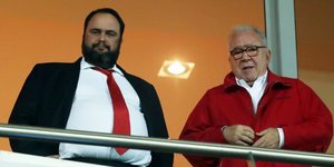 Βαγγέλης Μαρινάκης και Σωκράτης Κόκκαλης /Φωτογραφία: EUROKINISSI