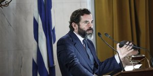 Ο Μαρκουλάκης στο συνέδριο της ΝΔ: Πιστεύω στον Κυριάκο /Φωτογραφία: Eurokinissi