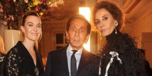 Η Μάρτα Ορτέγκα με τον Valentino /Φωτογραφία: Instagram/natyabascal