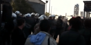 Ξύλο και χημικά στο σταθμό μεταφόρτωσης απορριμμάτων στη Θεσσαλονίκη [βίντεο]