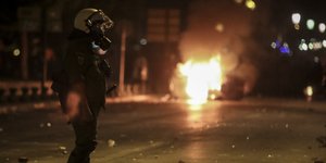 Επεισόδια ξέσπασαν μετά το συλλαλητήριο για τη Μακεδονία (Φωτογραφία: MotionTeam/KOSTAS VILLA)