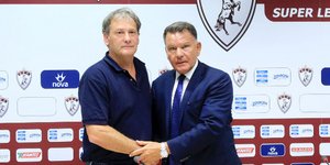 Ματάισεν και Κούγιας στην προ λίγων ημερών επίσημη παρουσίαση / Φωτογραφία:Intime