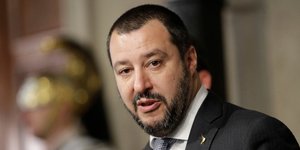 Ο Ματέο Σαλβίνι - Φωτογραφία AP images