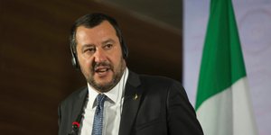 O Ματέο Σαλβίνι/ Φωτογραφία AP images