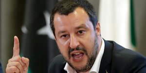 Ο Ματέο Σαλβίνι/ Φωτογραφία AP images