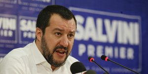 Ο Ματέο Σαλβίνι - Φωτογραφία AP images