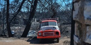 Εικόνα από το Μάτι Αττικής (Φωτογραφία: Eurokinissi/ΛΥΔΙΑ ΣΙΩΡΗ)