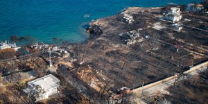 Το Μάτι από ψηλά μετά τις φονικές πυρκαγιές/Φωτογραφία: Eurokinissi