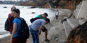 η παραλία στο Μάτι/Φωτογραφία: Eurokinissi/ΘΑΝΑΣΗΣ ΔΗΜΟΠΟΥΛΟΣ