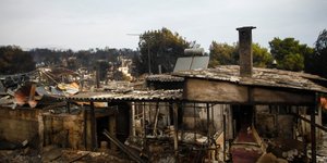 Μάτι-η επόμενη μέρα/Φωτογραφία: Eurokinissi/ΘΑΝΑΣΗΣ ΔΗΜΟΠΟΥΛΟΣ
