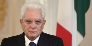 Ο Ιταλός Πρόεδρος Σέρτζιο Ματαρέλα