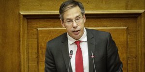 Ο Γιώργος Μαυρωτάς (Φωτογραφία: EUROKINISSI/ ΓΙΑΝΝΗΣ ΠΑΝΑΓΟΠΟΥΛΟΣ)