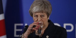 Η Τερέζα Μέι/ Φωτογραφία: AP- Frank Augstein