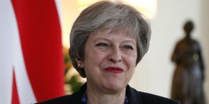 Η Τερέζα Μέι (Φωτογραφία: AP/ Frank Augstein)