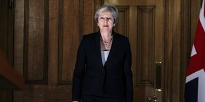 Η Τερέζα Μέι (Φωτογραφία: AP/ Jack Taylor)