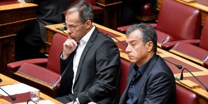 Μαυρωτάς-Θεοδωράκης/Φωτογραφία: IntimeNews