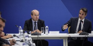 Ο Κωστής Χατζηδάκης ορίστηκε πρόεδρος της Επιτροπής/Φωτογραφία:Eurokinissi/Γιάννης Παναγόπουλος