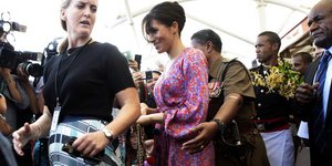 Μέγκαν Μαρκλ στα Φίτζι /Φωτογραφία: ΑΡ