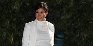 Η Μέγκαν Μαρκλ (Φωτογραφία: AP Photo/Alastair Grant)