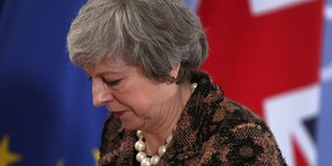 Η Τερέζα Μέι (Φωτογραφία: AP Photo/Francisco Seco)
