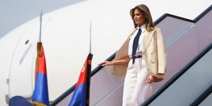 Μελάνια Τραμπ (Φωτογραφία: AP Photo/Carolyn Kaster)