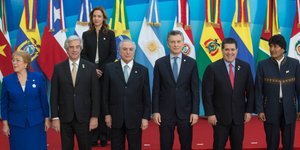Η Mercosur απέβαλε την Βενεζουέλα -Φωτογραφία: AP Photo/Marcelo Ruiz