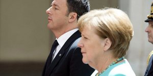 (φωτογραφία: TIBERIO BARCHIELLI/CHIGI PALACE PRESS OFFICE/HANDOUT/EPA/ΑΠΕ-ΜΠΕ