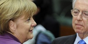 Μόντι: Σε λίγο θα έχουμε ευρωομόλογα – Μέρκελ: Όχι
