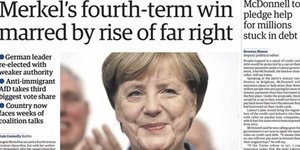 Το πρωτοσελιδο του Guardian