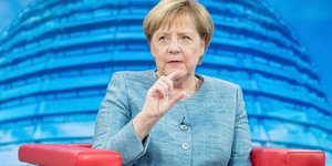 Ανγκελα Μέρκελ (Φωτογραφία: Michael Kappeler/dpa via AP)