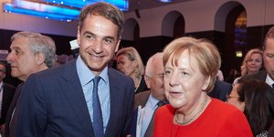 Την Παρασκευή η συνάντηση Μητσοτάκη-Μέρκελ -Φωτογραφία αρχείου: EUROKINISSI/ΓΡΑΦΕΙΟ ΤΥΠΟΥ ΝΔ/ΔΗΜΗΤΡΗΣ ΠΑΠΑΜΗΤΣΟΣ