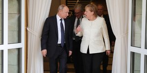 Τι θα μπει στην ατζέντα της συνάντησης Μέρκελ-Πούτιν / Φωτογραφία: AP