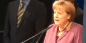 Οι Γερμανοί αποδοκίμαζαν επί 13 λεπτά τη Μέρκελ σε προεκλογική ομιλία [βίντεο]