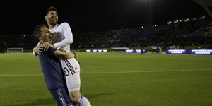 Mια... Αργεντινή μόνος του ο Μέσι / Φωτογραφία: ΑΡ