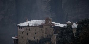 χιονισμένα Μετέωρα/Φωτογραφία: Eurokinissi
