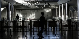 Στάση εργασίας στο Μετρό /Φωτογραφία: Intime News