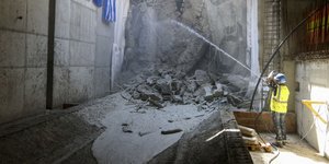 Ξεκινούν οι εργασίες για τον τελευταίο σταθμό της βασικής γραμμής (Φωτογραφία: ΜΟΤΙΟΝΤΕΑΜ/ΤΡΥΨΑΝΗ ΦΑΝΗ)