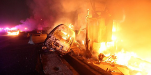 Τραγωδία στο Μεξικό – 20 νεκροί από έκρηξη βυτιοφόρου μετά από τρακάρισμα [εικόν