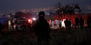 Συντριβή ελικοπτέρου στο Μεξικό /Φωτογραφία:ΑΡ