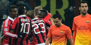 Προβάδισμα πρόκρισης της Μίλαν απέναντι στην Μπαρτσελόνα [βίντεο]