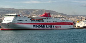 Τροποποιούνται τα δρομολόγια των Μινωικών Γραμμών. Φωτογραφία: Eurokinissi