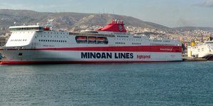Μινωικές Γραμμές (Φωτογραφία: EUROKINISSI/ΓΙΩΡΓΟΣ ΚΟΝΤΑΡΙΝΗΣ)