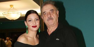 Ο Μιχάλης Μητρούσης με την κόρη του