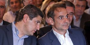 Αυγενάκης-Μητσοτάκης/Φωτογραφία: Eurokinissi