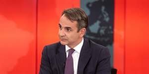 Ο Κυριάκος Μητσοτάκης στο δελτίο ειδήσεων του Alpha -Φωτογραφία: Intimenews/ Γρ. Τύπου ΝΔ/ΠΑΠΑΜΗΤΣΟΣ ΔΗΜΗΤΡΗΣ