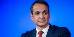 Ο Κυριάκος Μητσοτάκης (Φωτογραφία: EUROKINISSI/ΓΙΩΡΓΟΣ ΚΟΝΤΑΡΙΝΗΣ)