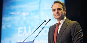 Ο Κυριάκος Μητσοτάκης/ Φωτογραφία: EUROKINISSI/ΓΡ. ΤΥΠΟΥ ΝΔ/ΔΗΜΗΤΡΗΣ ΠΑΠΑΜΗΤΣΟΣ